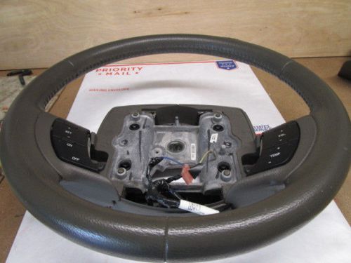 05-11 lincoln town car mercury grand marquis crown vic steering wheel gray