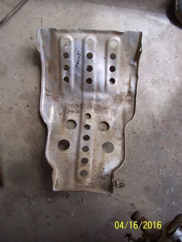 Oem factory 87-92 honda trx250x front aluminum skidplate skid plate