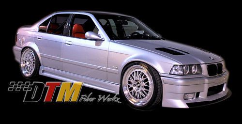 Bmw e36 92-99 gtr-s style side skirts body kit frp