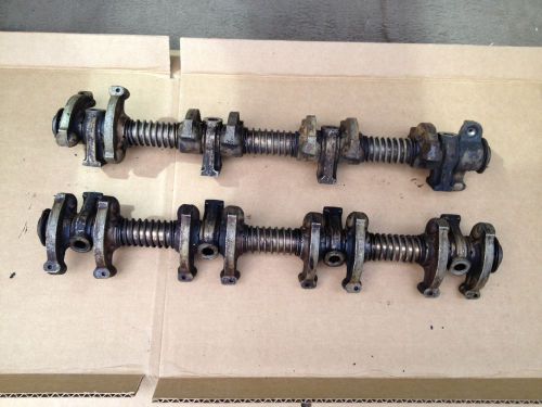 2x genuine land rover rocker arm shaft assembly complete 3.9 4.0 or 4.6