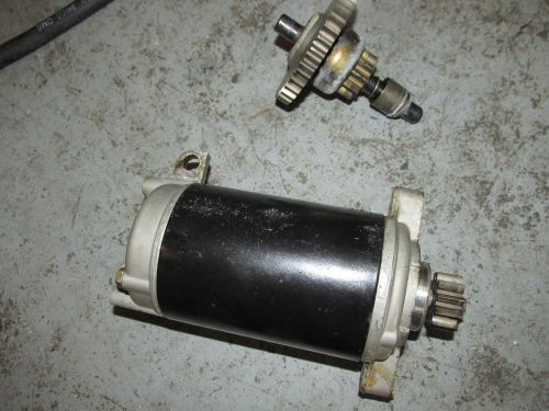 1999 evinrude outboard ficht 175hp fpxeen starter w/ bendix 586287 438068