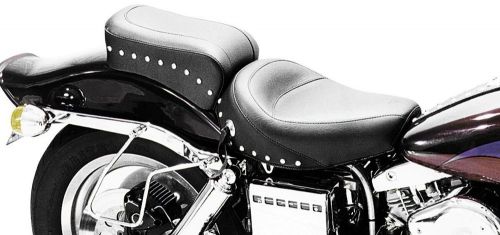 Mustang motorcycle products 75302 studded 1pc seat-fx/fl 58-84