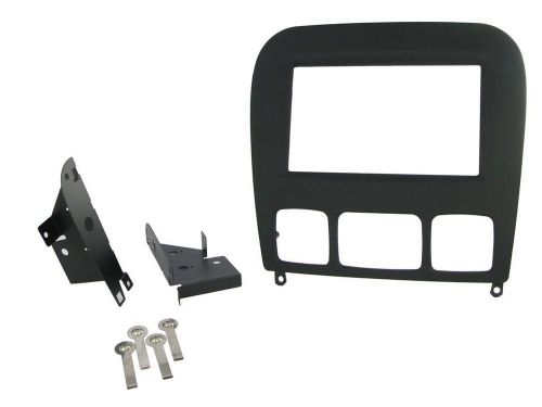 2003 mercedes s500 double din dash kit black