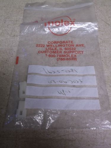 New molex 1625-02p1 lot of 2 connectors 03-00-2023 *free shipping*