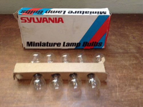 Vintage sylvania no. 306 miniature 32323-0 light lamp nos nib bulbs car truck