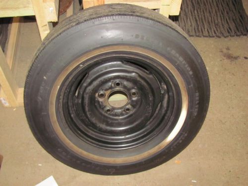 Nos 70 ford galaxie g78-15 tire &amp; wheel spare 15&#034;