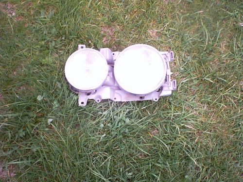 1977-82 240/300d  drivers side front headlight/foglight lamp set garage find!