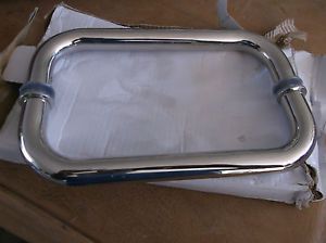 Polished stainless steel shower handle assy3/4&#034;, 8&#034; center to center  h-8tbsw-ps