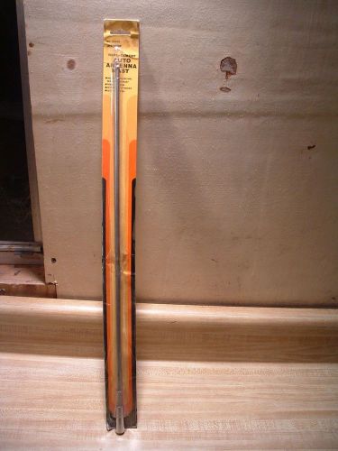 Nos universal replacement classic am/fm 3-section telescoping 57&#034; antenna mast