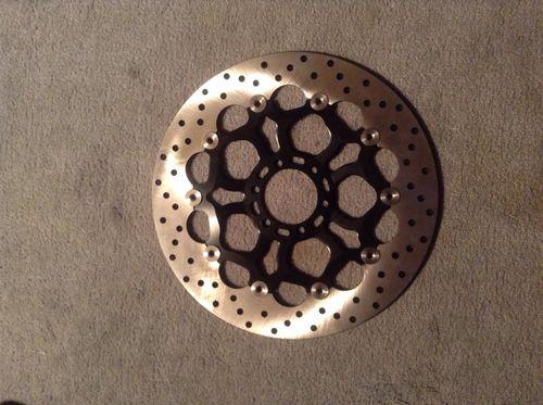 Aprilia front brake rotor by brembo, part # ap8113607