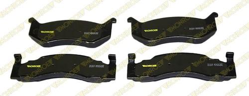 Monroe dx269 brake pad or shoe, front-monroe dynamics brake pad