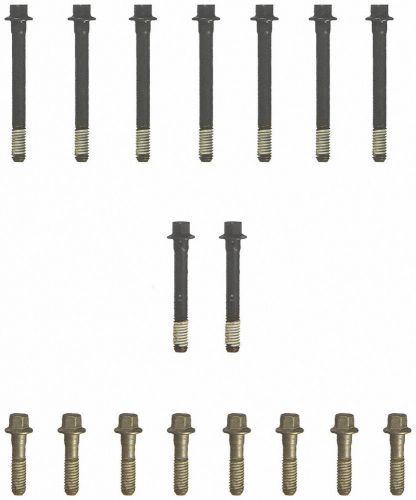 Engine cylinder head bolt set fits 2001-2002 workhorse p30  felpro