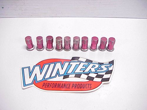 10 winters aluminum hex head quick change rear end sprint type cover nuts