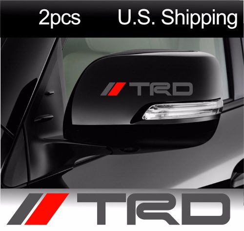 2 trd tacoma stickers decals door handle wing mirror toyota corolla camry