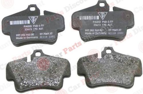 New genuine brake pad set, 997 352 948 00