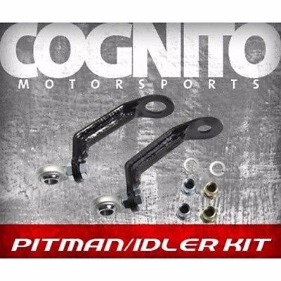 Cognito motorsports hd idler pitman arm support kit 11-up chevy gmc 2500hd 3500