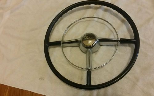 Pontiac silver streak steering wheel 1940s or 50s