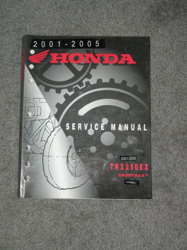 Trx250ex sprotrax 2001 - 2005 honda oem service manual   61hn604