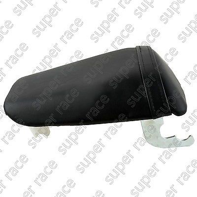 New black pu leather passenger rear seat pillon cover for honda cbr600f4i 01-06