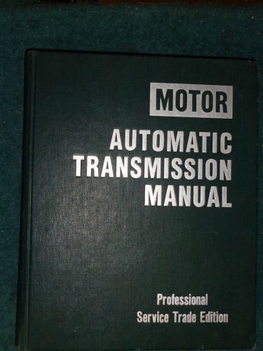 1977-1985 chevy ford camaro vette firebird cad mustang+ transmission shop manual