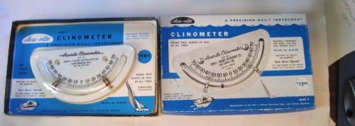 Vintage acu - rite clinometer