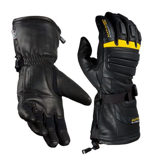 Katahdin gear apex leather glove yellow 3xl 84210407