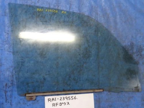 Subaru pleo 2001 front right door glass [0113130]