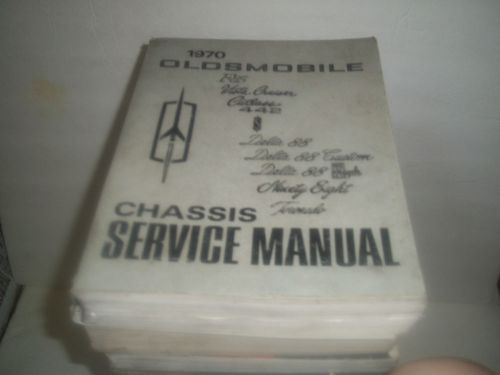 1970 oldsmobile factory service manual