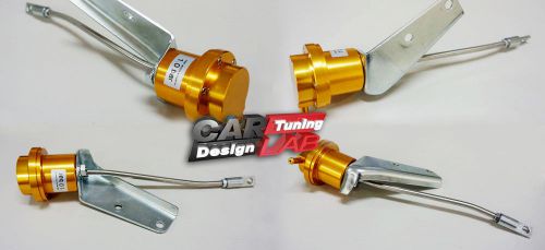 Gold cnc billet turbo actuator 1.0 bar fits 03-05 mitsubishi lancer 8th evo 8