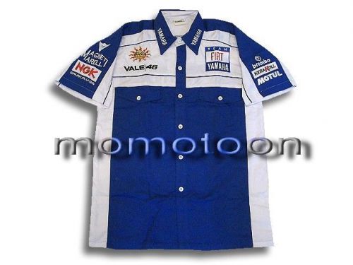 Men&#039;s gift motorcycle biker yamaha superbike racing pit shirt size 2xl