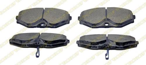 Monroe cx587 brake pad or shoe, front-monroe ceramics brake pad