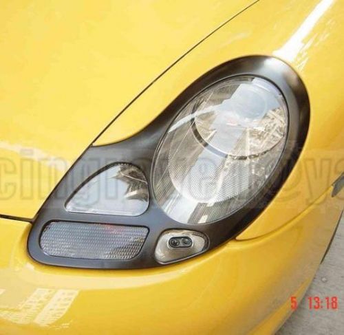 Porsche 996 911 / boxster 986 headlights covers eyelids eyebrows trims