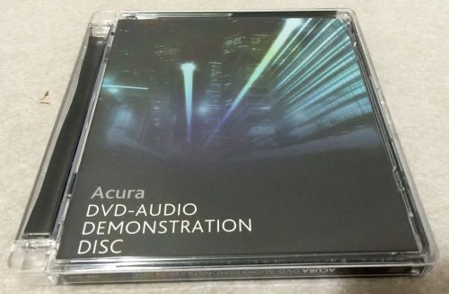 Acura dvd-audio demostration disc, els surround, great condition