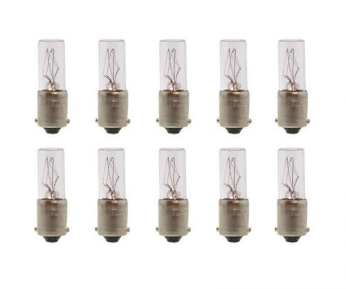 Sylvania 345030 mini bayonette miniature light bulb lamp t3-1/4 120v 3w (10)