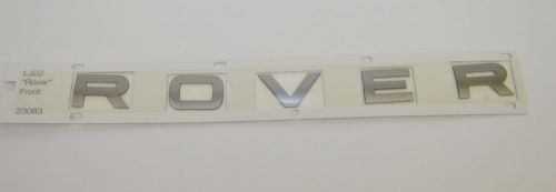 &#034;rover&#034; bonnet name plate for range rover l322 (full size)