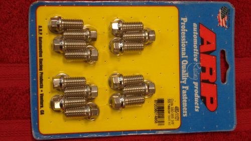 Sbc, sprintcar header bolts, fits brodix, afr, dart, spreadport pattern,olds too