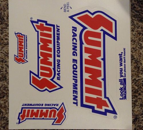 Summit racing multi-decal sheets