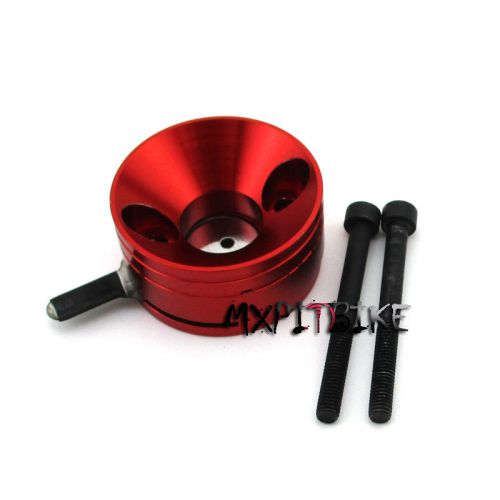 Red racing carb adapter vstack for goped blade z scooter pocket bike mini atv