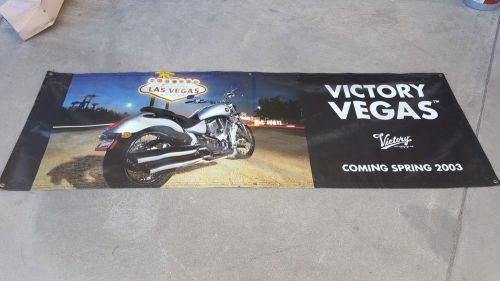 Victory motorcycle banner- las vegas
