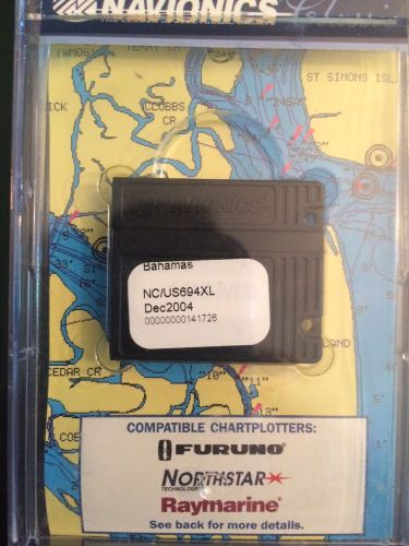 Navionics classic bahamas nc/us694xl dec2004