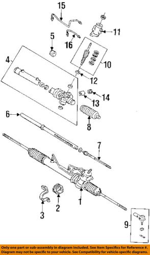 Gm oem-power steering pressure hose-pressure tube 94852841