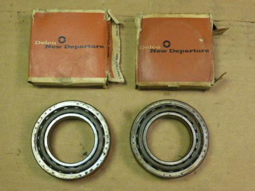 61-65 corvair 4 speed transmission rear main shaft bearing gm 907443  pair!