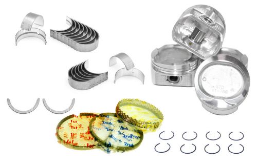 98-99 toyota corolla chevy prizm 1.8l 1zzfe pistons &amp; rings &amp; main rod bearings