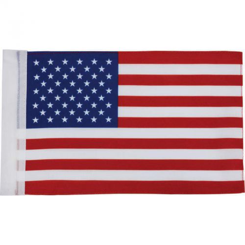 6pc motorcycle replacement usa united states american flagpole flags banners new