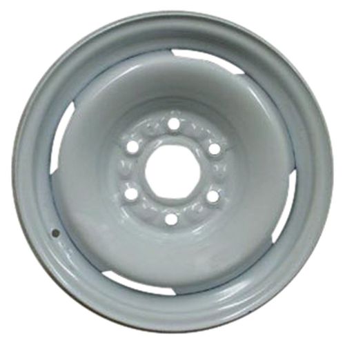 Oem remanufactured 16x6.5 steel wheel, rim flat black full face painted - 1621