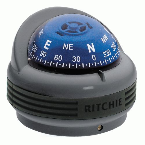 New ritchie tr-33g trek compass (gray)