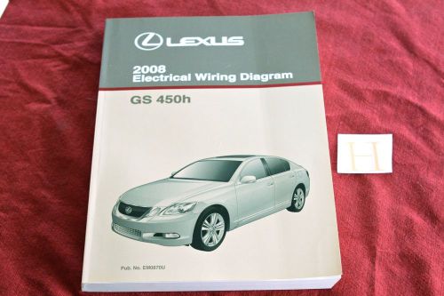 2008 lexus electrical wiring diagram gs 450h oem manual gs450h lexus nice!!!!!!