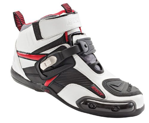 Joe rocket 9 white/red atomic motorcycle boots