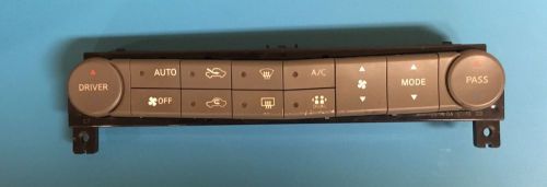 04-05-06 nissan maxima oem temp control unit. ac/heater; ships free