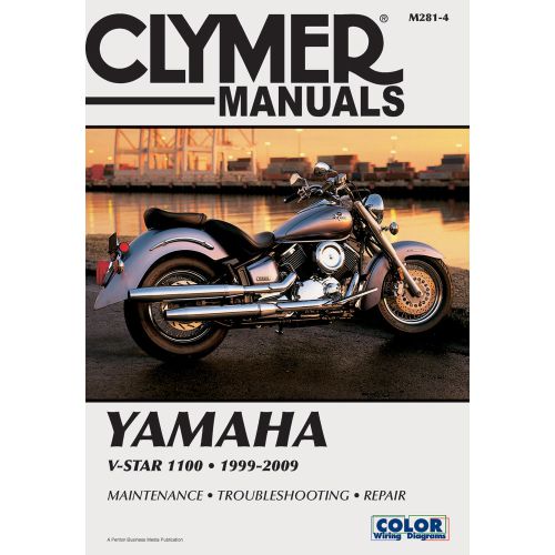 Clymer yamaha v-star 1100 1999-2009  m281-4